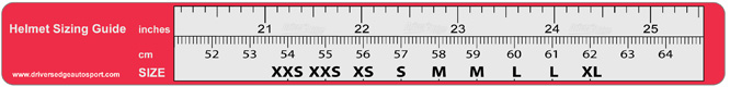 Bell K1 Helmet Sizing Guide