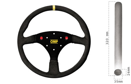 OMP Superturismo steering wheel