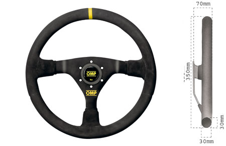 OMP WRC Steering Wheel