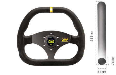 OMP Kubic steering wheel